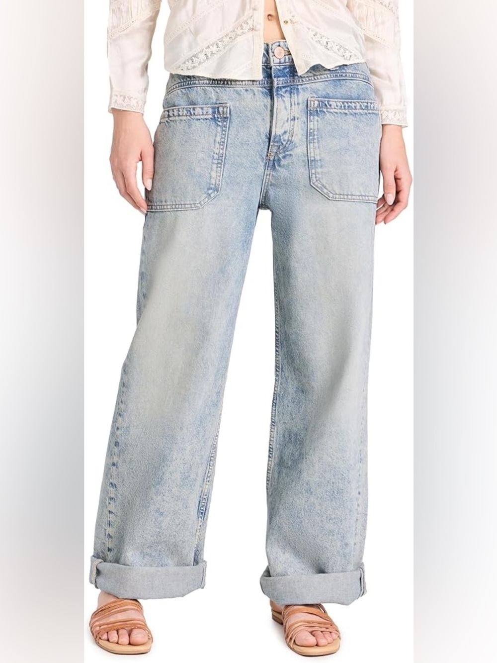 We The Free Palmer Cuffed Jeans